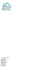 Tropical Take Off A4 Letterhead