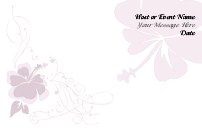 Blossoming Romance Save the Date Cards