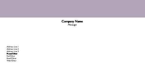 Ashes Full Colour Compliment Slips