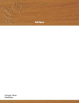 Carved Oak Compact Note Pads