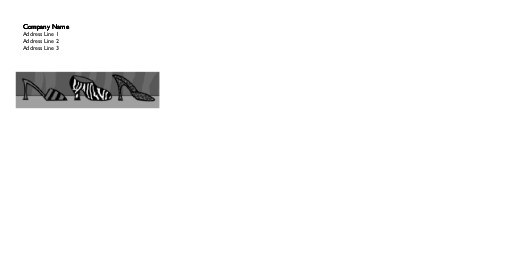 Wild Shoes DL Envelopes