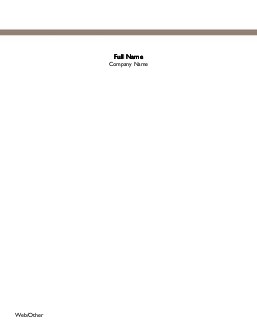 Brown Line Compact Note Pads