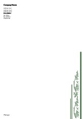 Bamboo A4 Letterhead