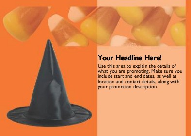 Witchy Treats Full Colour Standard Sized Postcards