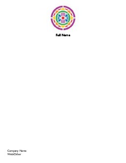 Array of Colours Compact Note Pads