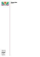 Art Deco Abstract A4 Letterhead
