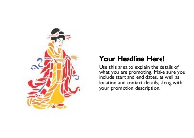 Classic Geisha Full Colour Standard Sized Postcards