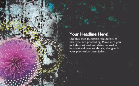Dazzling Madness Full Colour Oversized Postcards