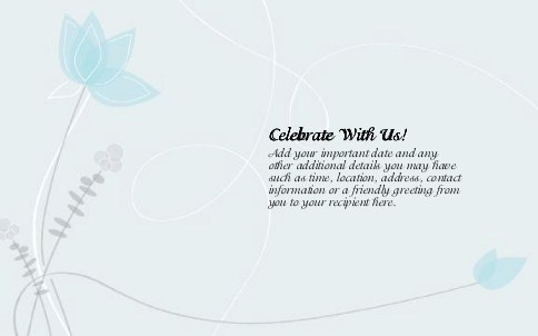 Delicate Devotion Oversized Save the Date  Postcards