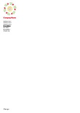 Artsy Wreath A4 Letterhead