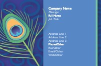 Fine Feather Full Colour Business Cards