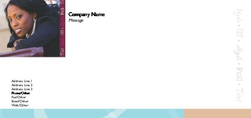 Style Secrets Full Colour Compliment Slips