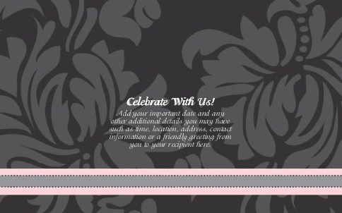 A Night Out Oversized Save the Date  Postcards