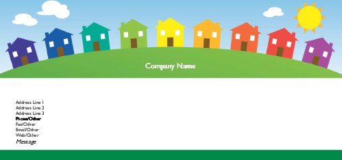 Rainbow Lane Full Colour Compliment Slips
