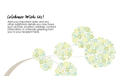 Nuptial's Bloom Oversized Save the Date  Postcards