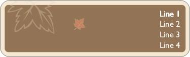 Autumn Bliss Return Address Labels