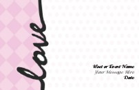 Love Line Save the Date Cards