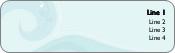 Waves of Love Return Address Labels