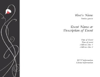 Deco Amour Hen Night Invitations