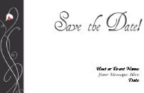 Deco Amour Save the Date Cards