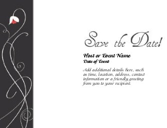 Deco Amour Large Save the Date Magnets