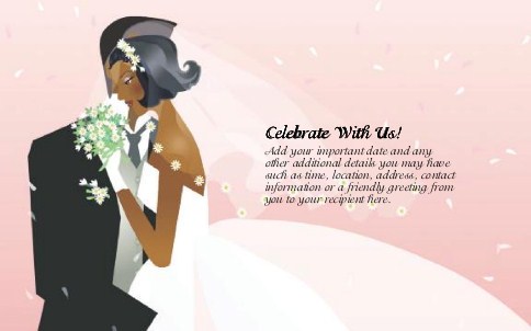 Forever's Embrace Oversized Save the Date  Postcards