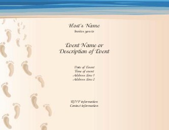 Clear Skies Ahead Hen Night Invitations