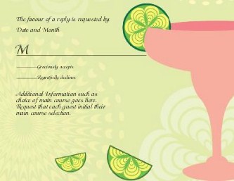 Lime Time Reply Cards