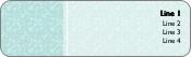 Aqua Blue Speechless Return Address Labels