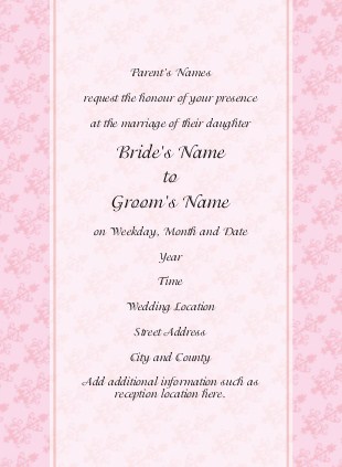 Dawn Elegante Wedding Invitations