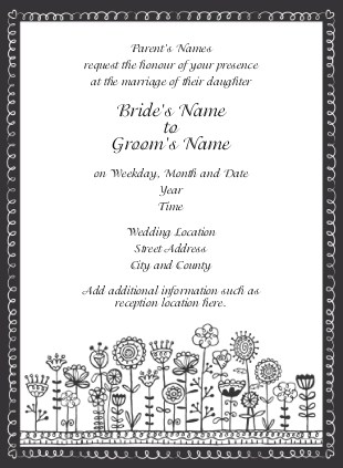 Love Springs Eternal Wedding Invitations