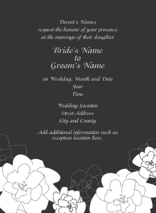 Pure Devotion Wedding Invitations
