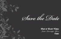 Tuxedo Black Love Save the Date Magnets