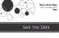 Bridal Bubbles Save the Date Magnets