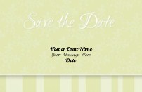 Lime Glace Pearl Save the Date Cards