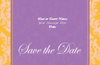 Russian Sage Vivant Save the Date Cards