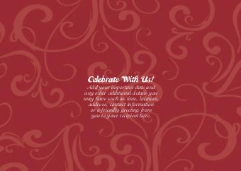 Carnelian Royale Standard Sized Save the Date Postcards