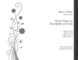 Growing Romance Hen Night Invitations