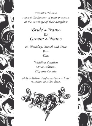 Make Me Melt Wedding Invitations