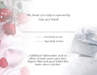 Ring Around the Roses Reply Cards