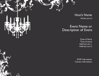 Striking Celebration Hen Night Invitations