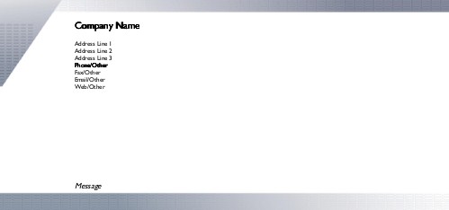 Effective Edge Full Colour Compliment Slips