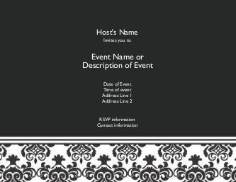 Enchanted Evening Hen Night Invitations