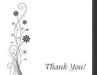 Growing Romance Wedding Thank You Cards
