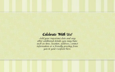 Lime Glace Pearl Oversized Save the Date  Postcards