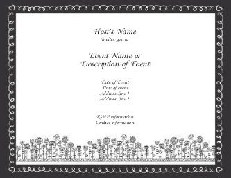 Love Springs Eternal Hen Night Invitations