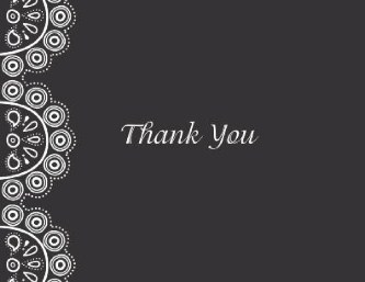 Love's Promise Wedding Thank You Cards