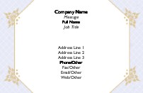 Framed in Luxury Recycled Business Cards