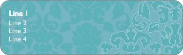 Understated Elegance Return Address Labels