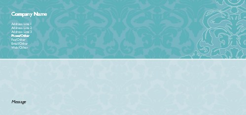 Understated Elegance Full Colour Compliment Slips